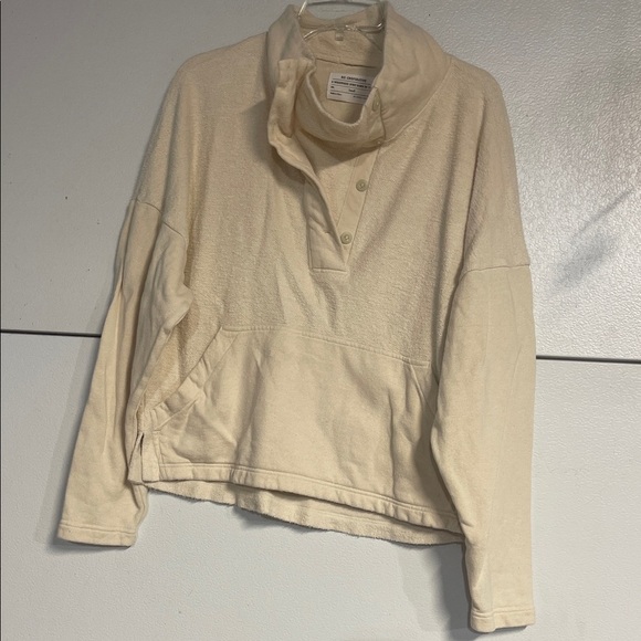 REI COOP WOMENS WALLACE LAKE PULLOVER CREAM HEMP SMALL - Picture 2 of 7